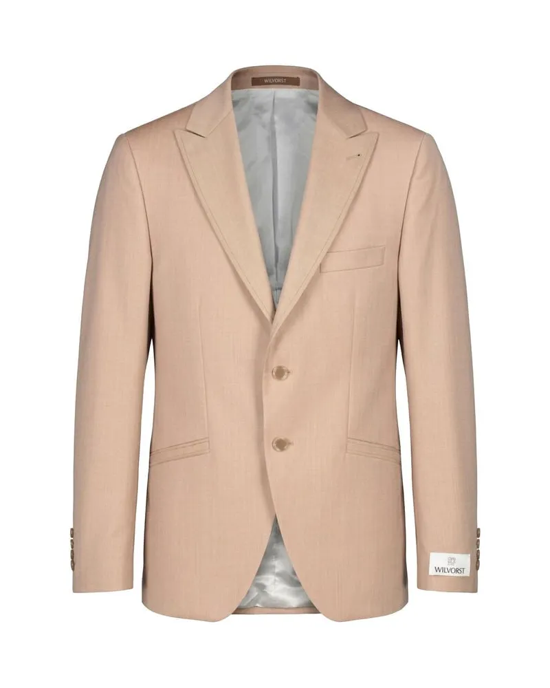 Wilvorst Herren Sakko Super Slim Fit Beige