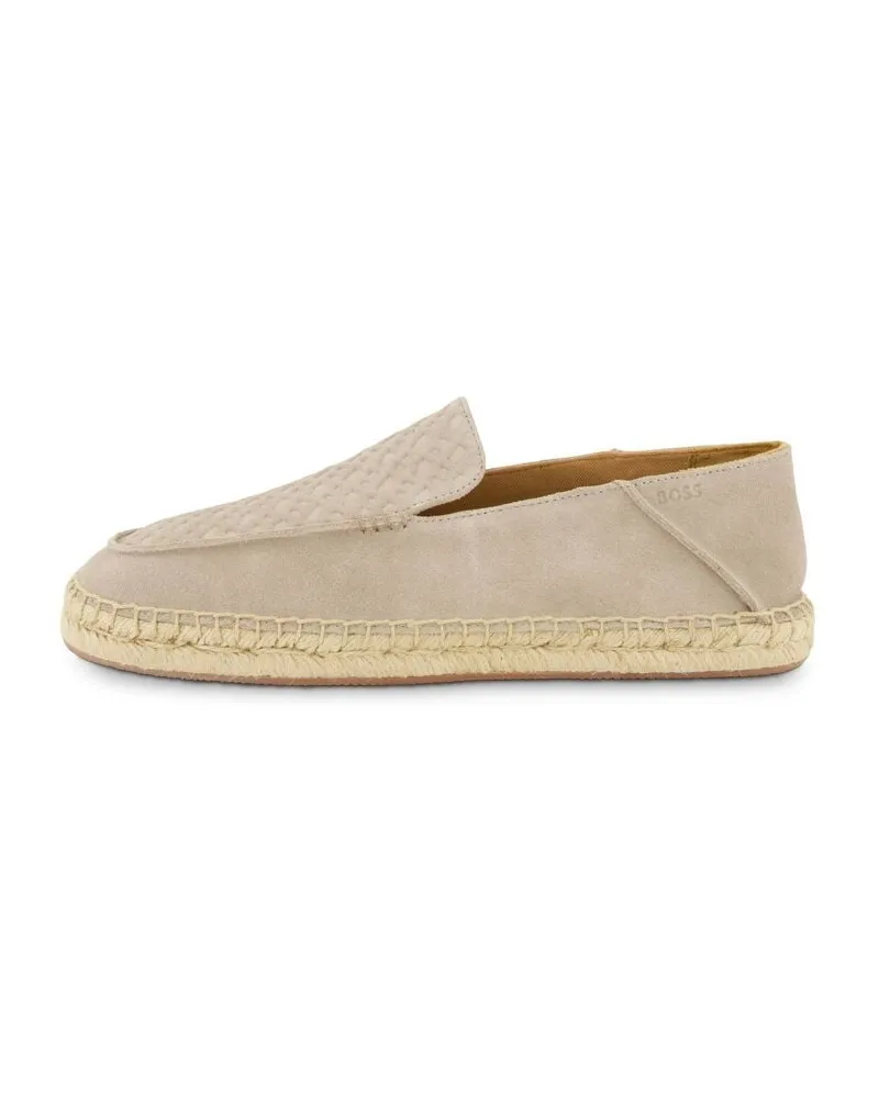 HUGO BOSS Herren Espadrilles MADEIRA_SLON_SDMN Beige
