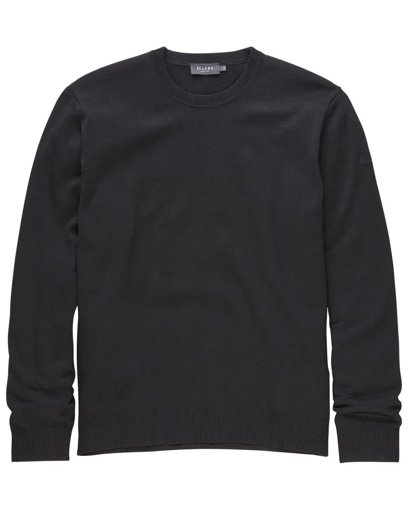 Maerz Herren Pullover Schwarz