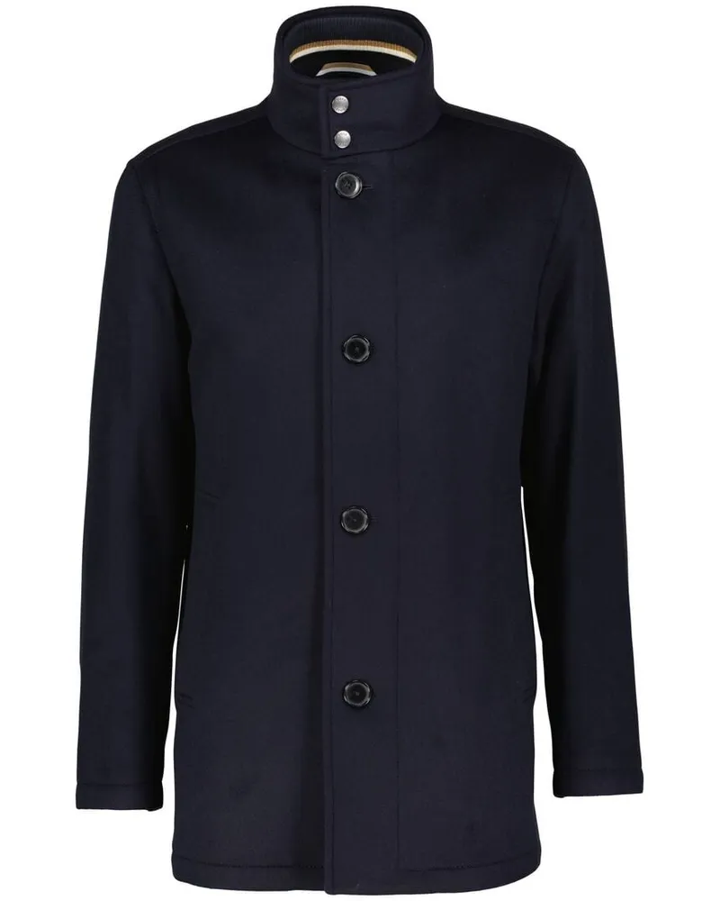 HUGO BOSS Herren Wollmantel COXTAN Marine