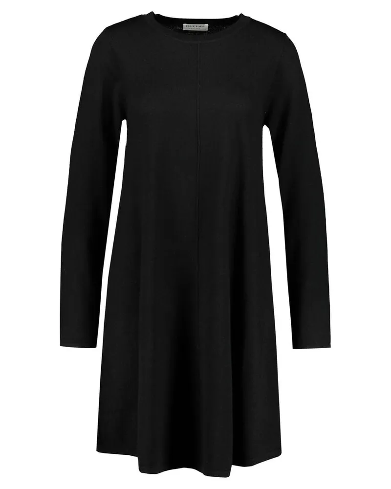 Repeat Damen Strickkleid Schwarz