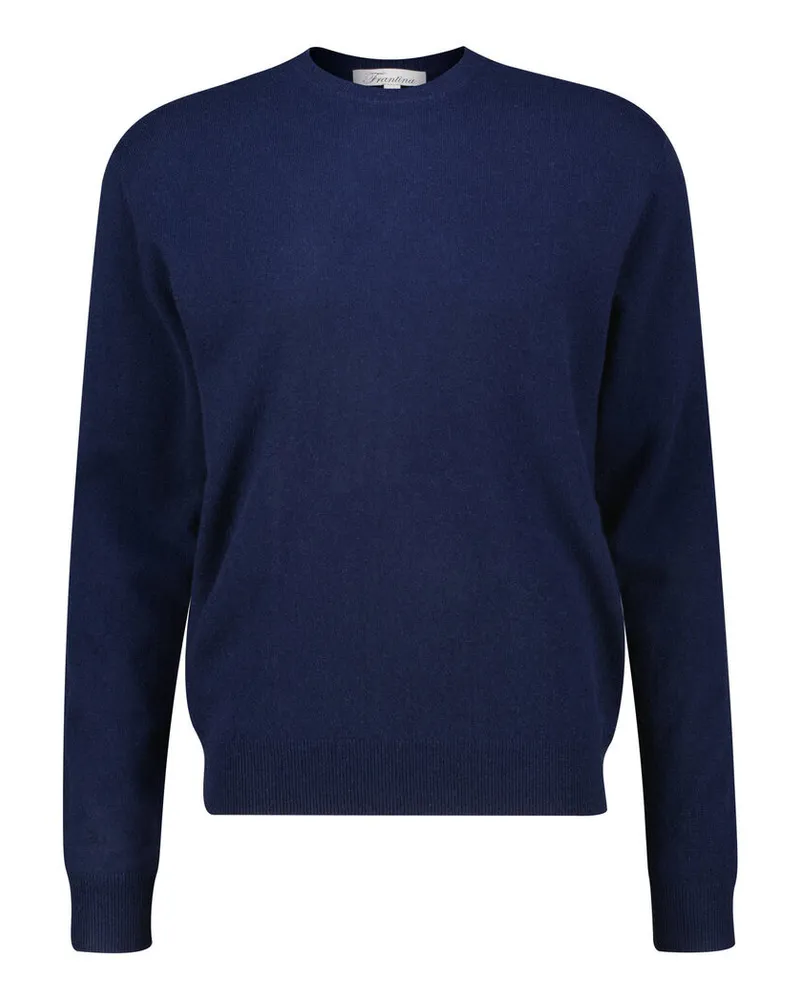 Frantina Herren Pullover aus Kaschmir Marine