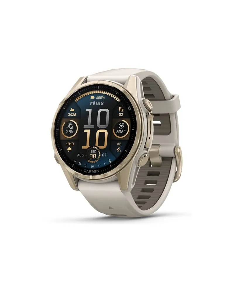 Garmin Mulfifunktions-Smartwatch FENIX 8 - 43 mm AMOLED mit Solarladung Grau
