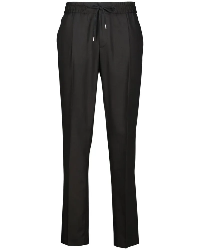 HUGO BOSS Herren Hose GETLIN Slim Fit Schwarz