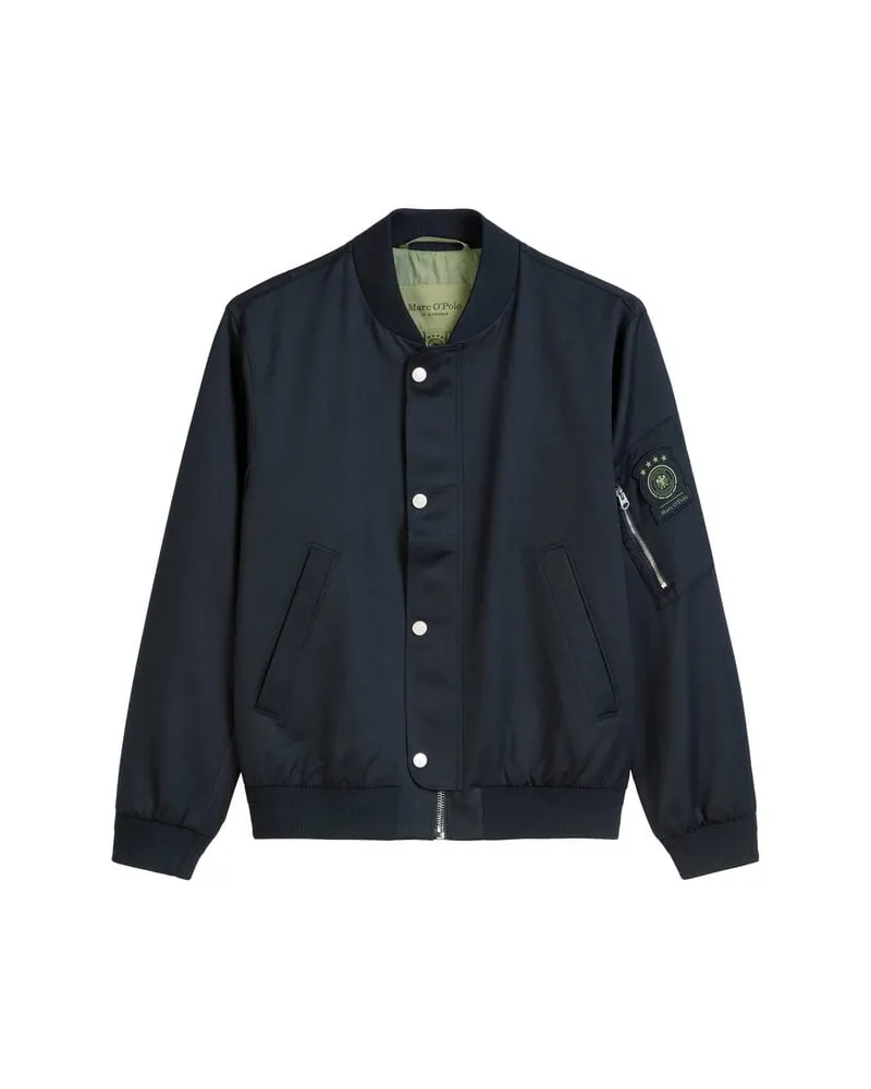 Marc O'Polo Herren Fliegerjacke DFB TRAVEL COLLECTION Navy
