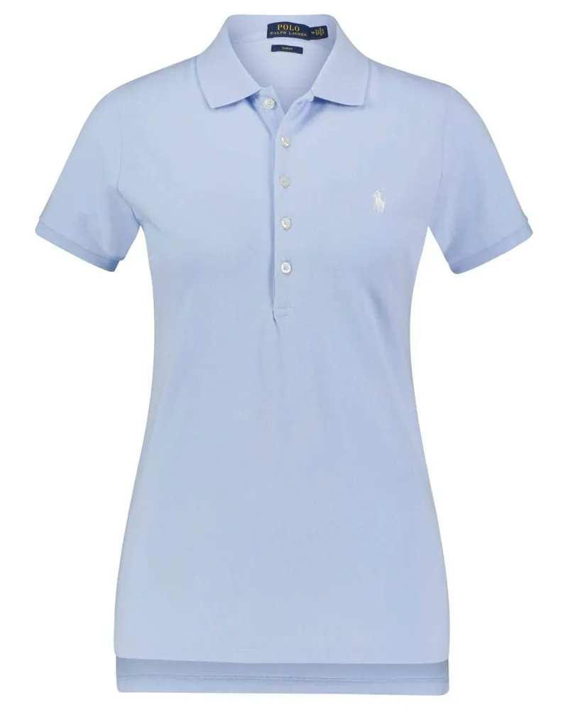 Ralph Lauren Damen Poloshirt Slim Fit Blau