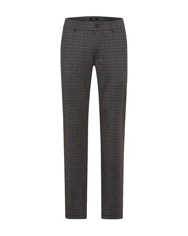 Eurex by Brax Herren Chinohose THILO Regular Fit Braun