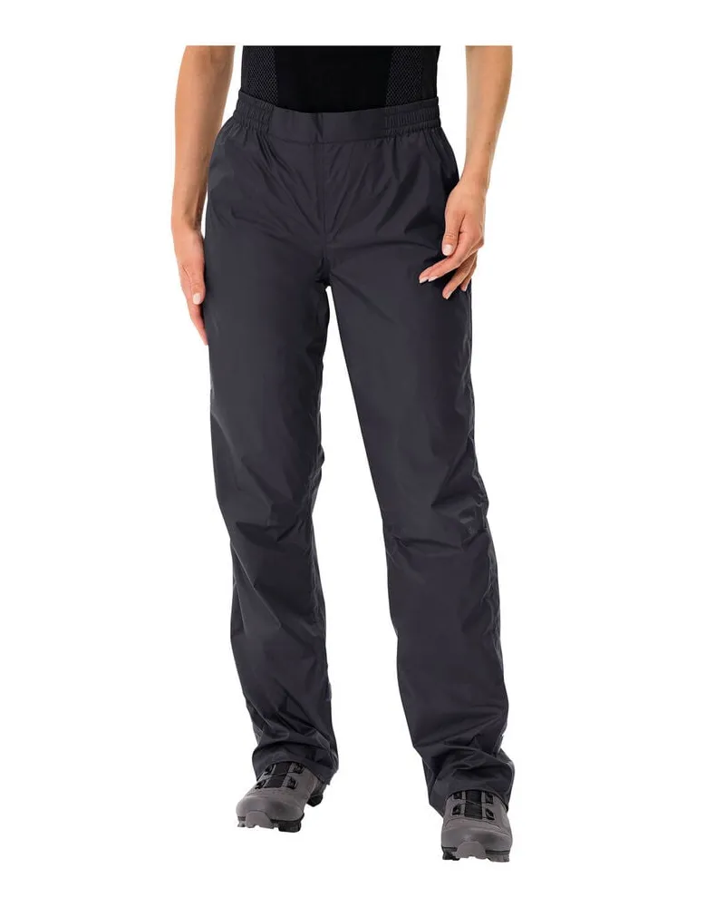 Vaude Damen Rad Regenhose Drop Pants II Black