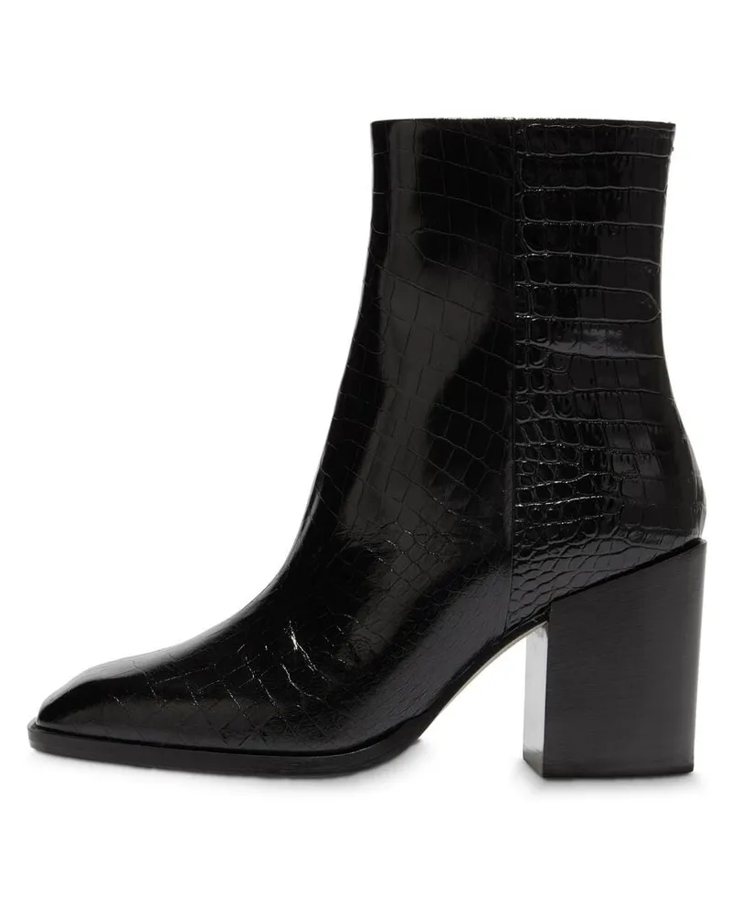 aeyde Damen Stiefeletten aus Leder LEANDRA Schwarz