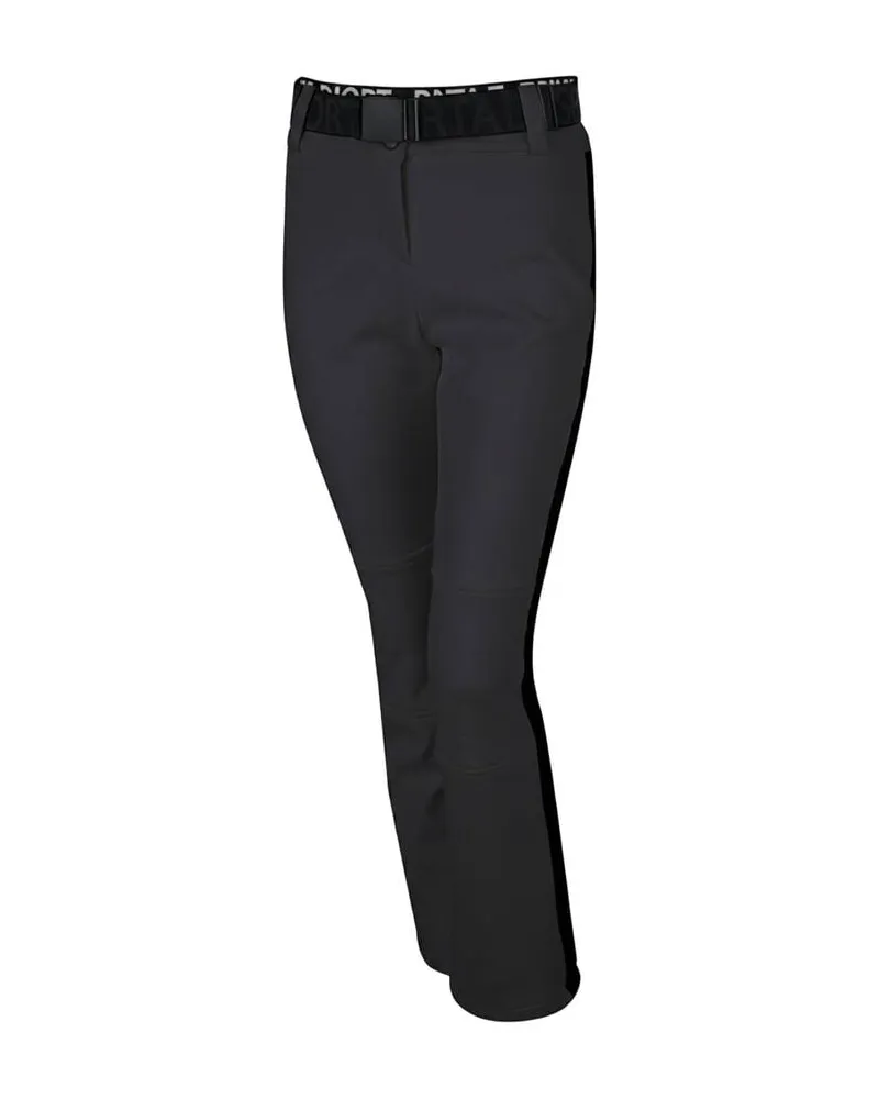 Sportalm Damen Skihose aus Softshell Schwarz