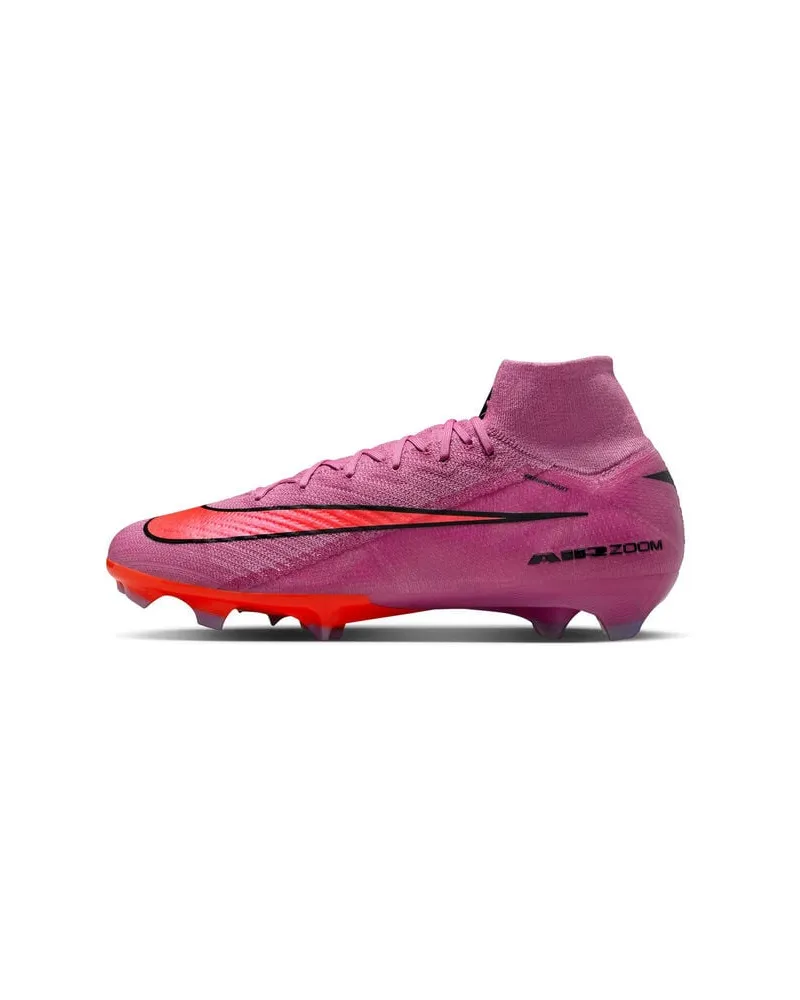 Nike Herren Fußballschuhe MERCURIAL SUPERFLY 10 ELITE Rasen Lachs