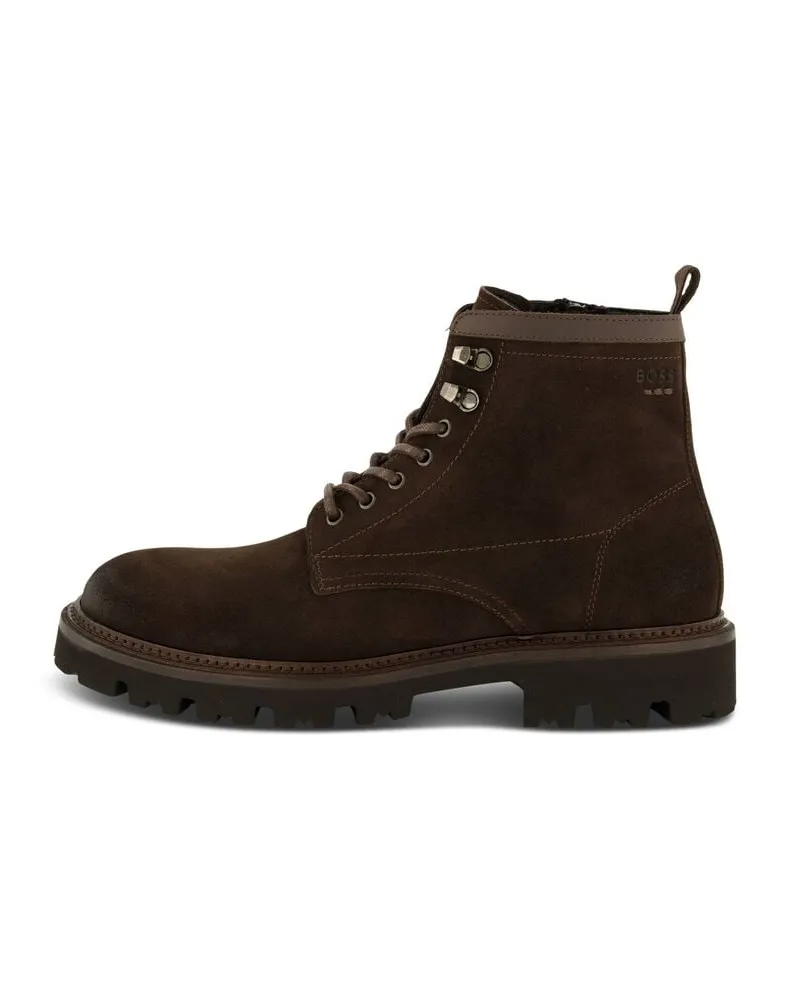 HUGO BOSS Herren Schnürschuhe JULYO_HALB_SDLT Braun