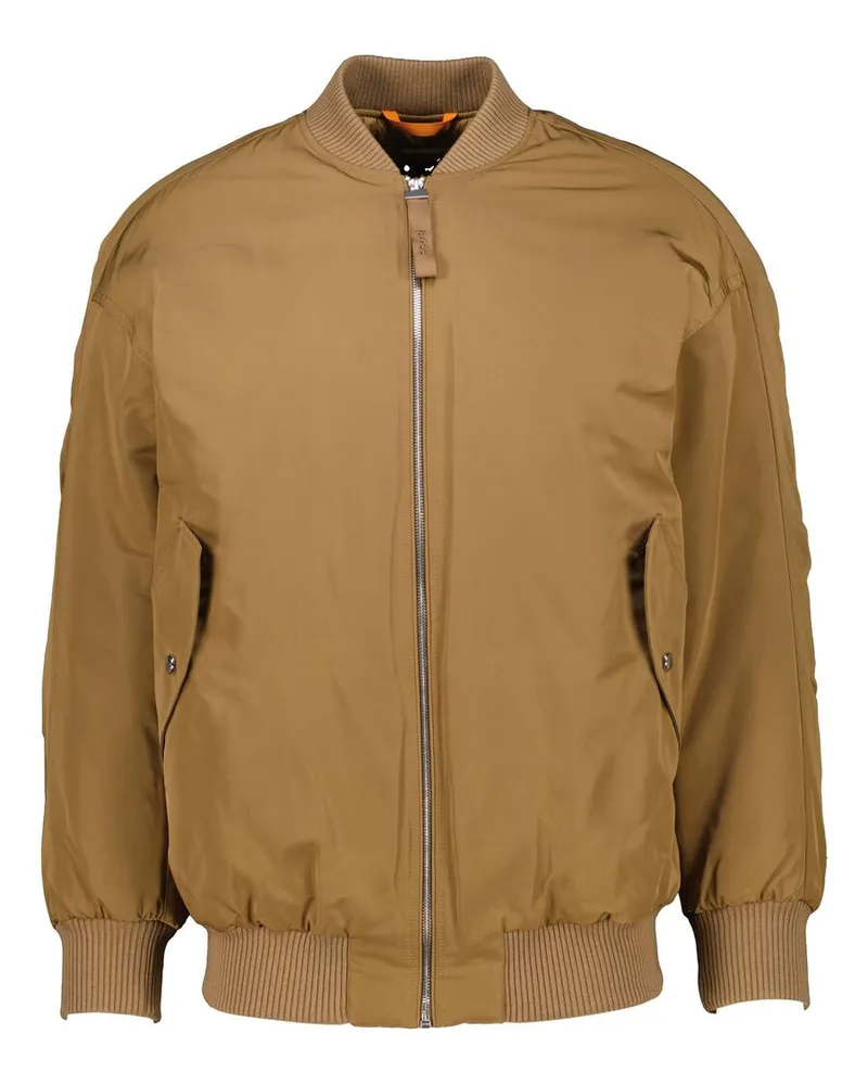 HUGO BOSS Damen Jacke PIROMBA wasserabweisend Regular Fit Braun