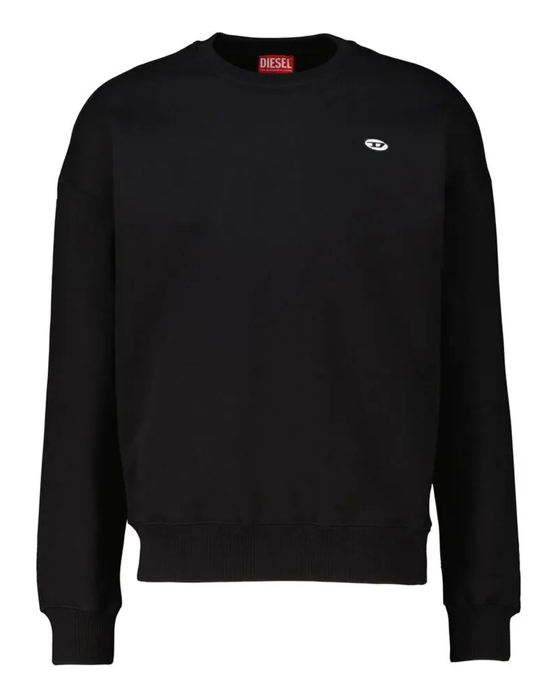 Diesel Herren Sweatshirt ROB-DOVAL Schwarz