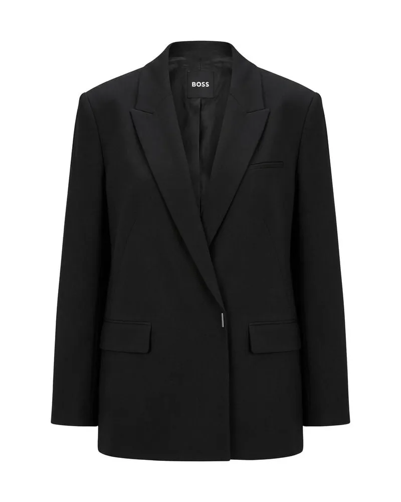 HUGO BOSS Damen Blazer JANKA-DB3 Schwarz