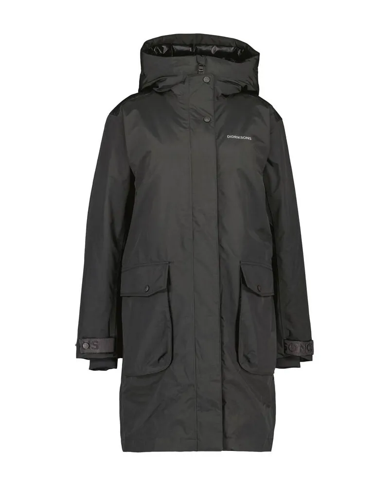 Didriksons 1913 Damen Parka ILSA Relaxed Fit Schwarz