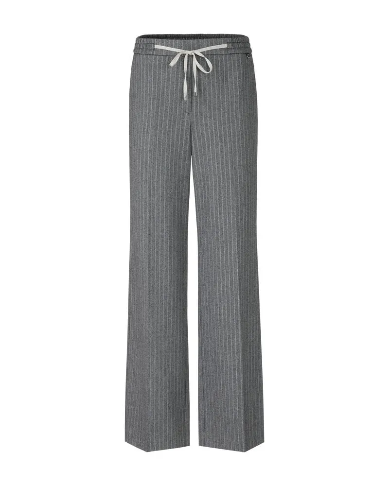Marc Cain Damen Hose WASHINGTON Wide Fit Grau