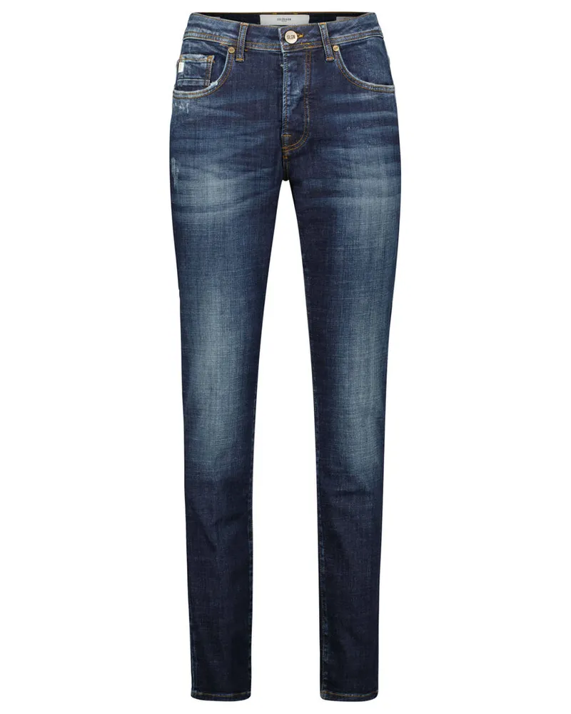 Goldgarn Herren Jeans U2 I Tapered Fit Marine