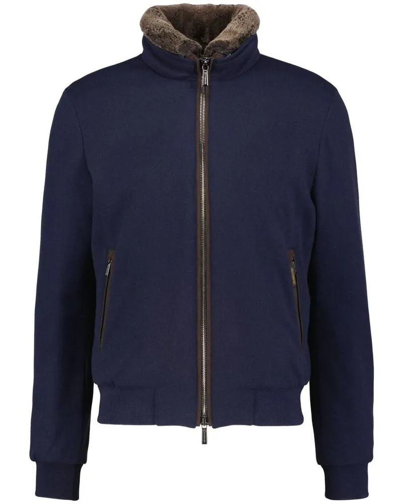 MOORER Herren Jacke mit Daunen BELLATI Marine