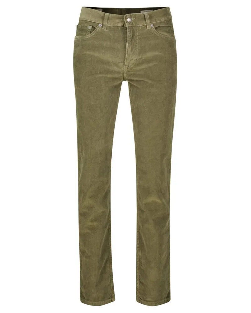 Gant Herren Cordhose Regular Fit Efeu