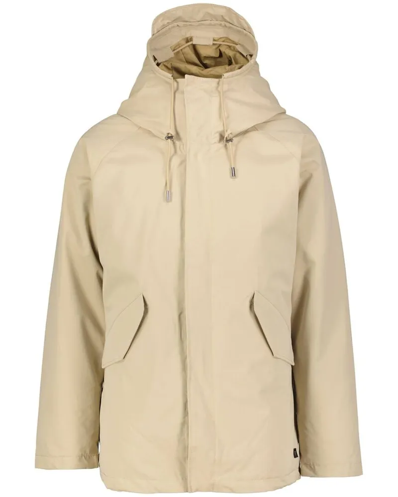 Nowadays Herren Parka mit Kapuze Beige
