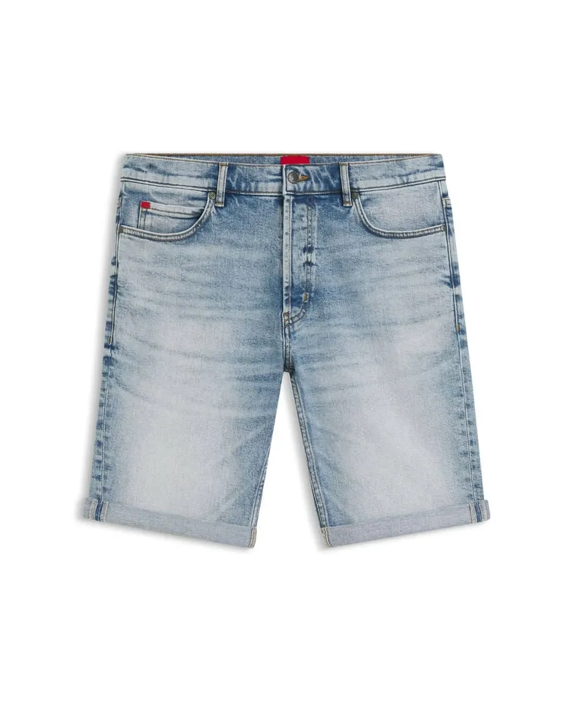 HUGO BOSS Herren Jeansshorts 634/S Blue