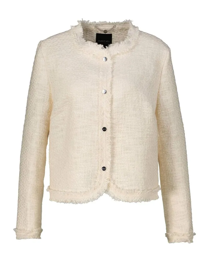 Marc Cain Damen Kurzblazer Weiss