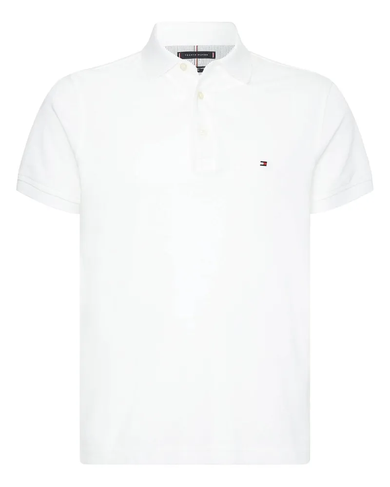 Tommy Hilfiger Herren Poloshirt THE 1985 Slim Fit Weiss