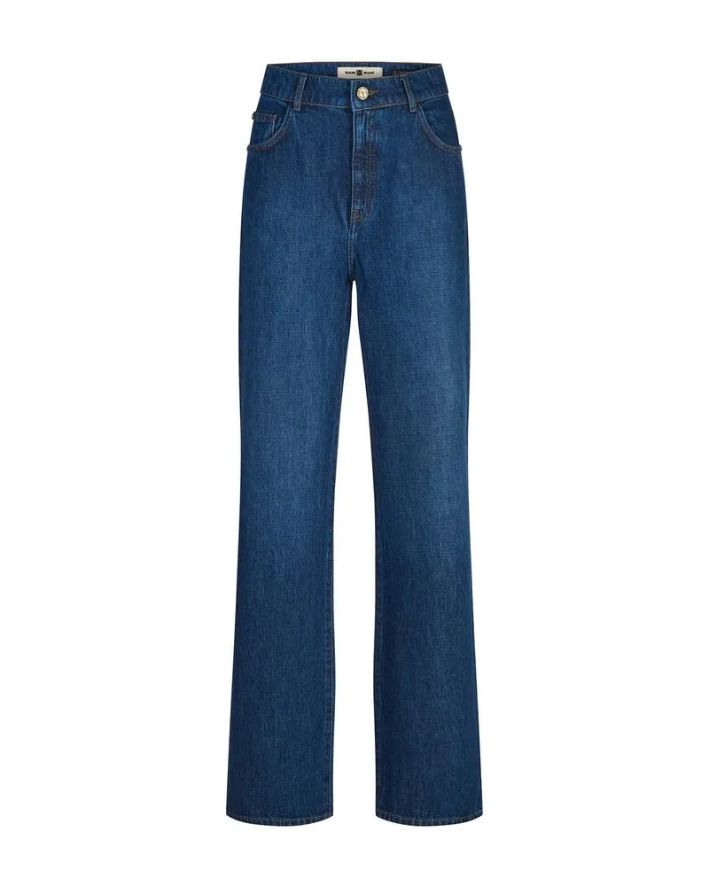 Riani Damen Jeans Wide Fit Indigo