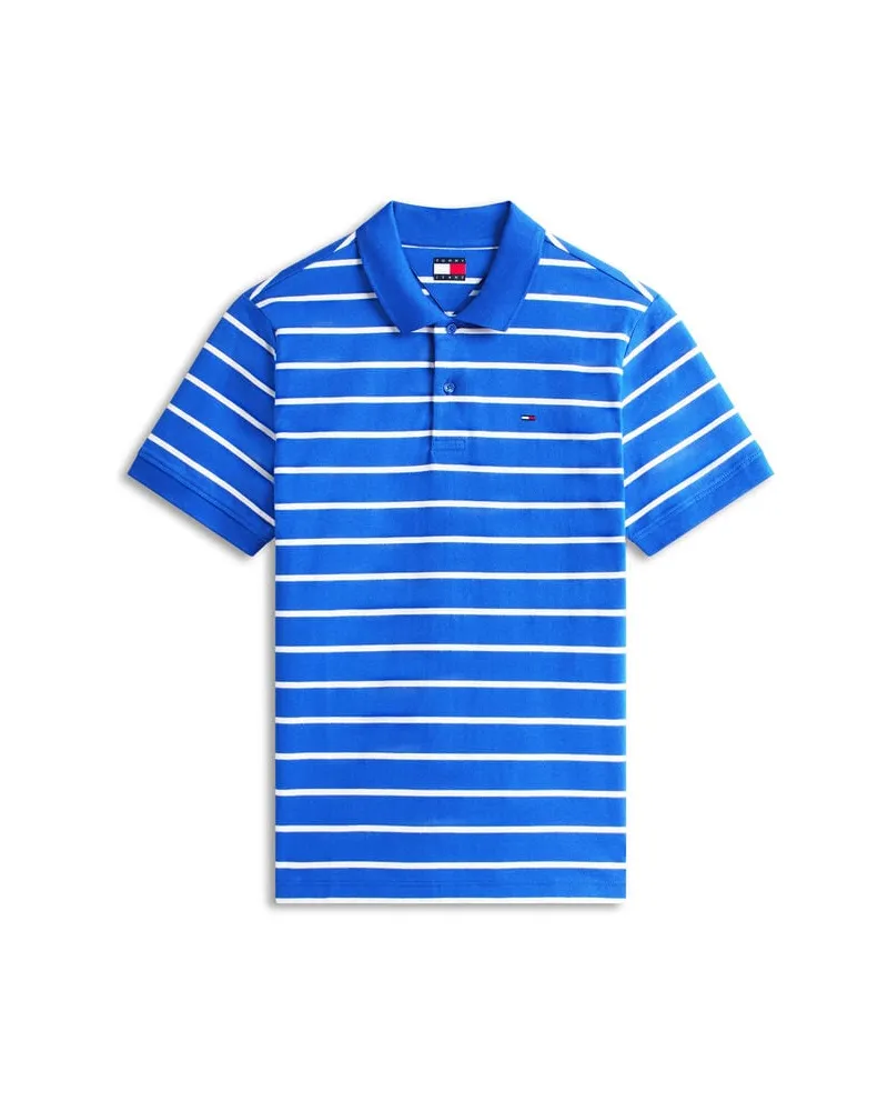 Tommy Hilfiger Herren Poloshirt aus Baumwolle Blau