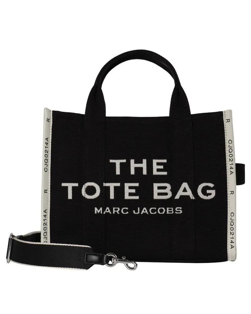 Marc Jacobs Damen Shopper THE JACQUARD MEDIUM TOTE Schwarz