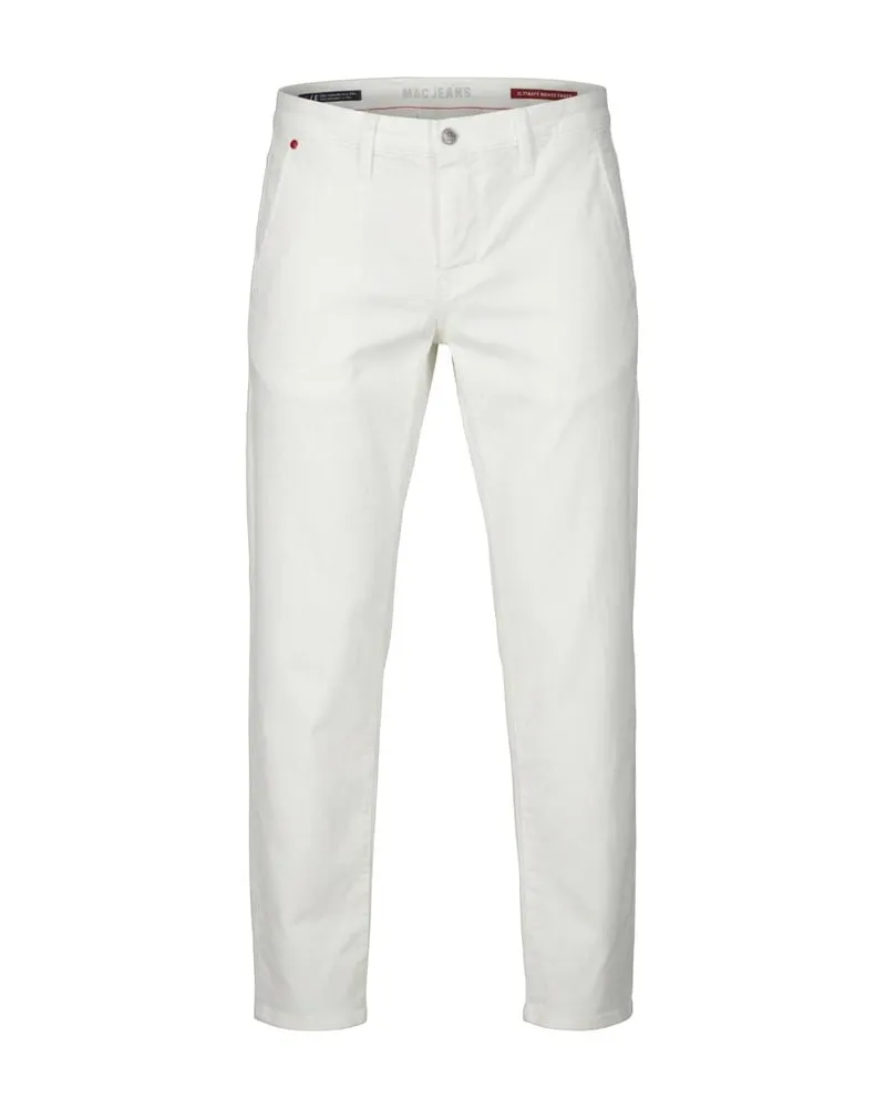 MAC Jeans Herren Hose DRIVER Modern Fit Weiss