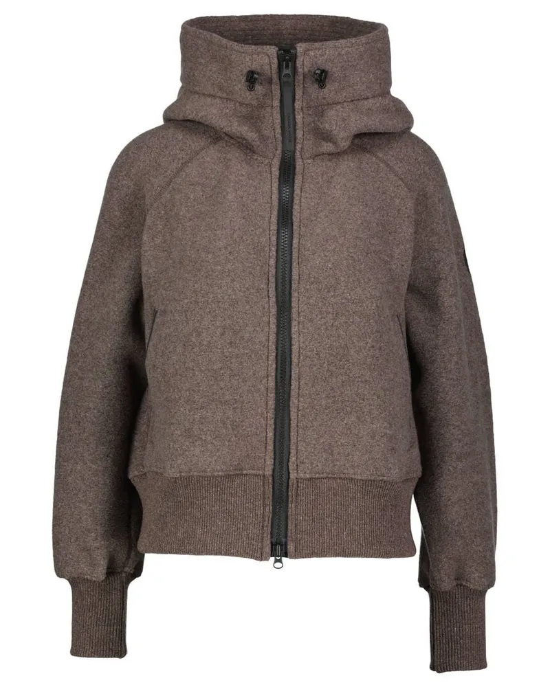 Canada Goose Damen Bomberjacke CHILLIWACK FLEECE BOMBER Taupe