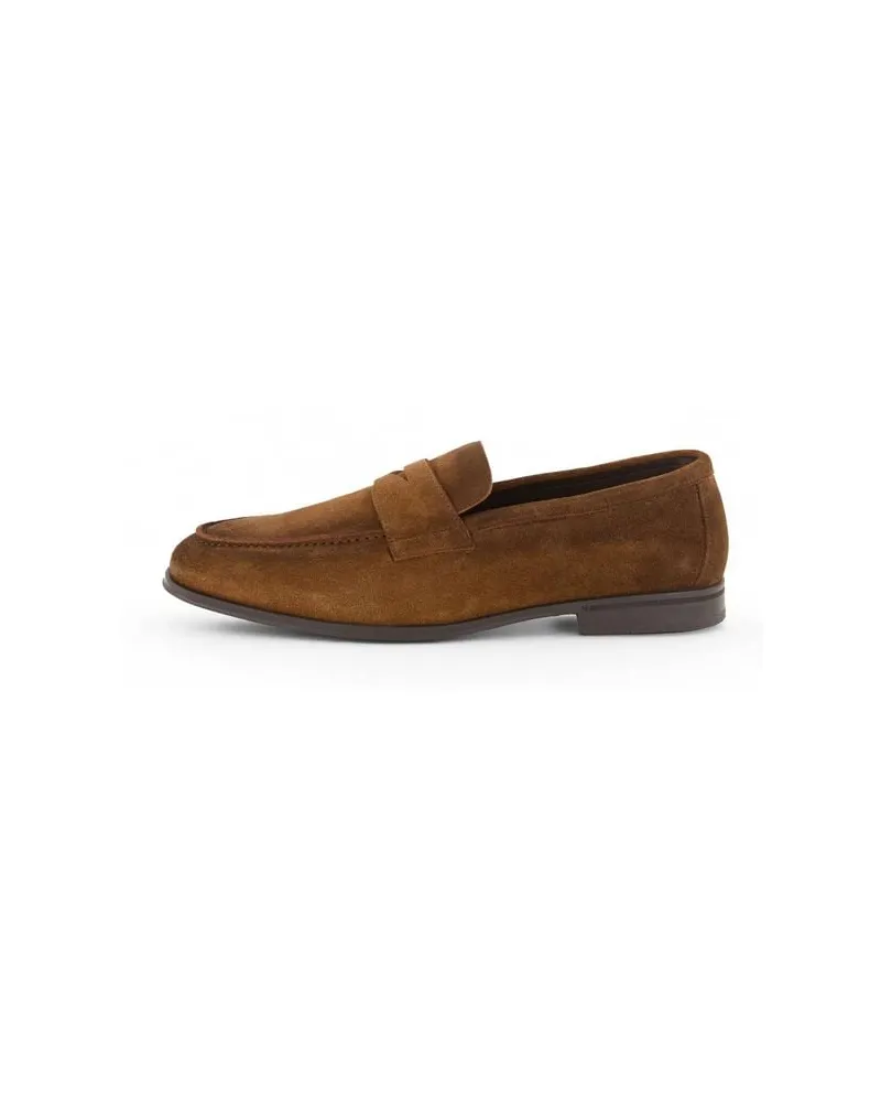 Doucal´s Herren Loafer MOCASSINO PENNY ADLER Braun