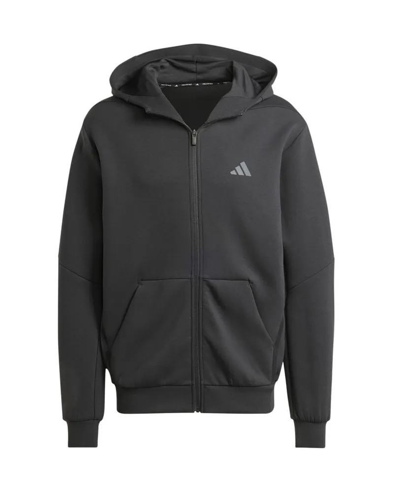 adidas Herren Trainingsjacke D4T FULL ZIP Schwarz