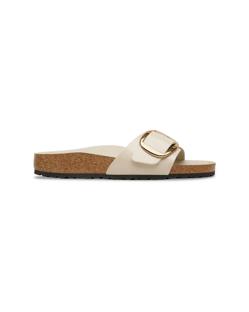 Birkenstock Damen Pantoletten MADRID BIG BUCKLE Offwhite