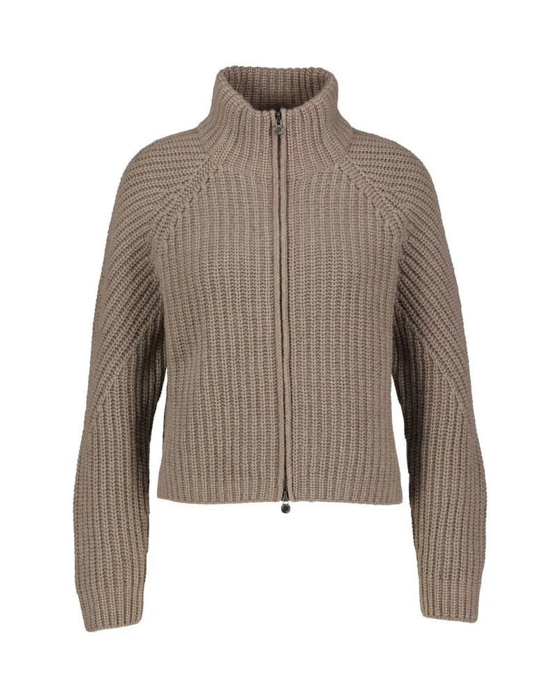 Iris von Arnim Damen Strickjacke aus Kaschmir GRANDOSA Taupe