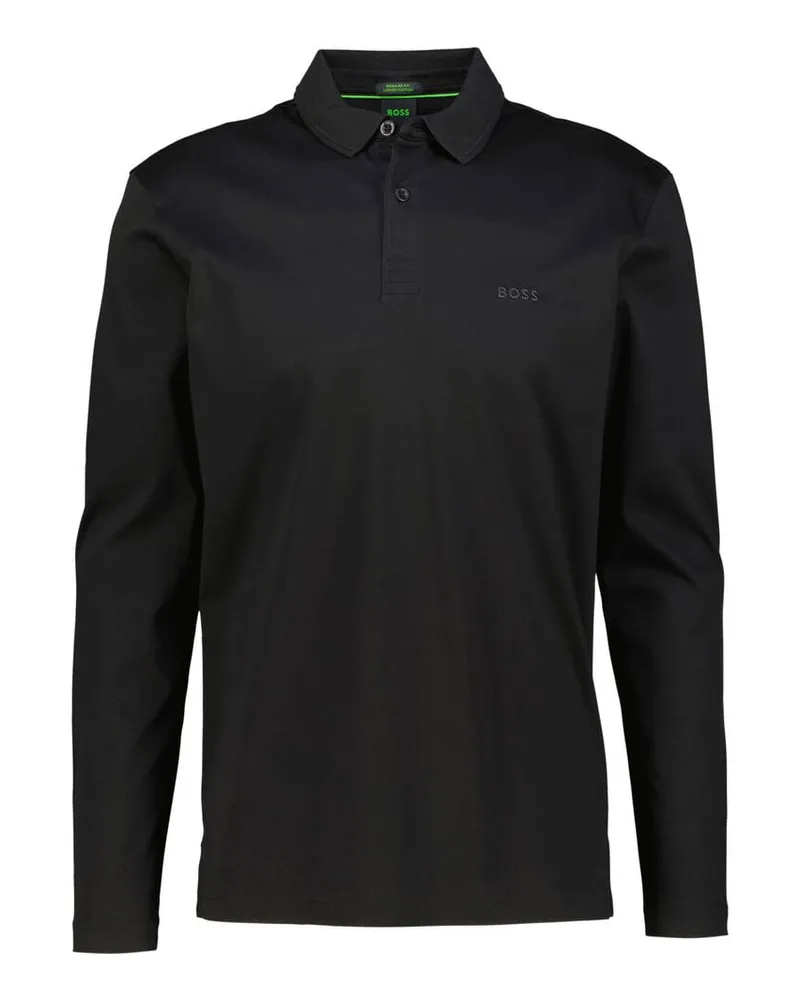 HUGO BOSS Herren Poloshirt PIROL Schwarz