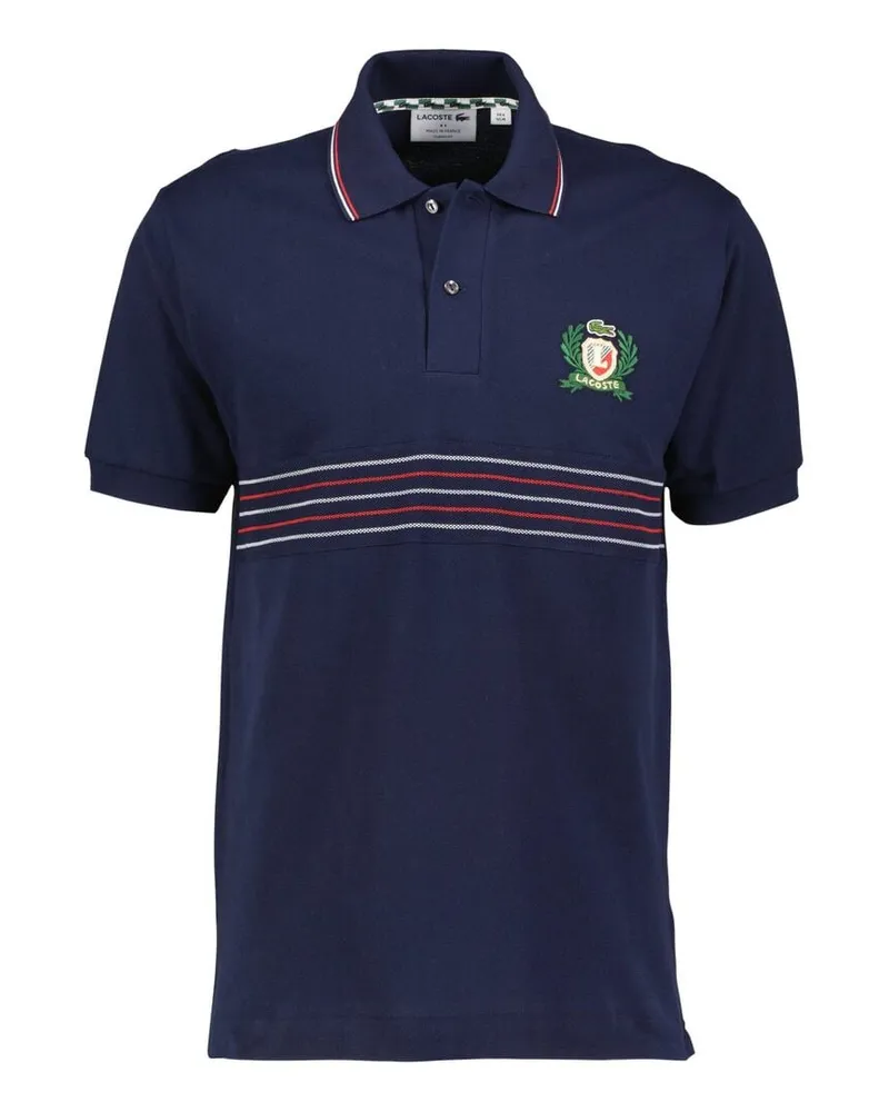 Lacoste Herren Poloshirt aus Bio-Baumwolle Classic Fit Marine