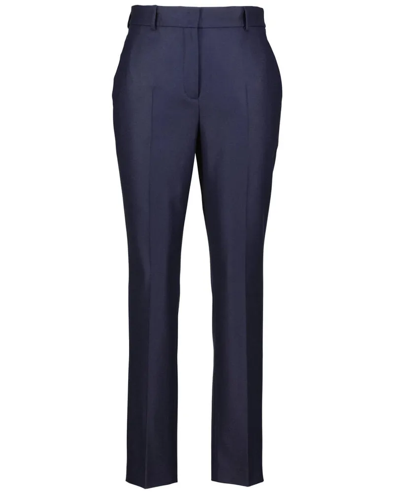 Akris Damen Hose aus Woll-Mix FLAVIN Marine