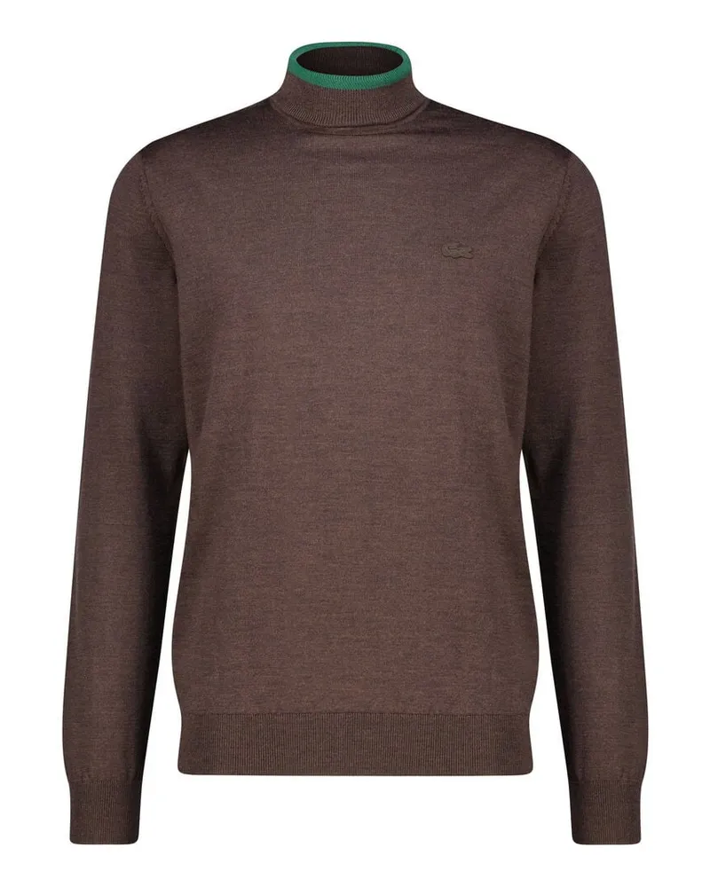 Lacoste Herren Rollkragenpullover Regular Fit Nougat