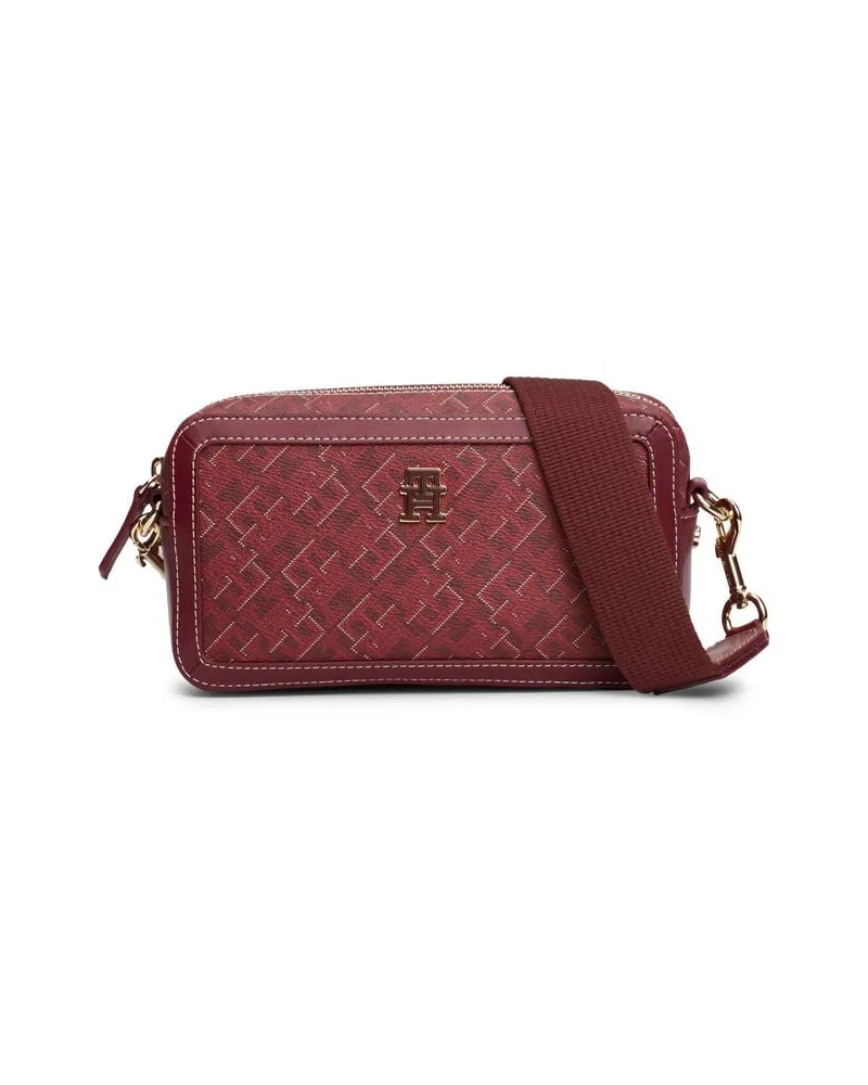 Tommy Hilfiger Damen Umhängetasche TH MONOPLAY Rot