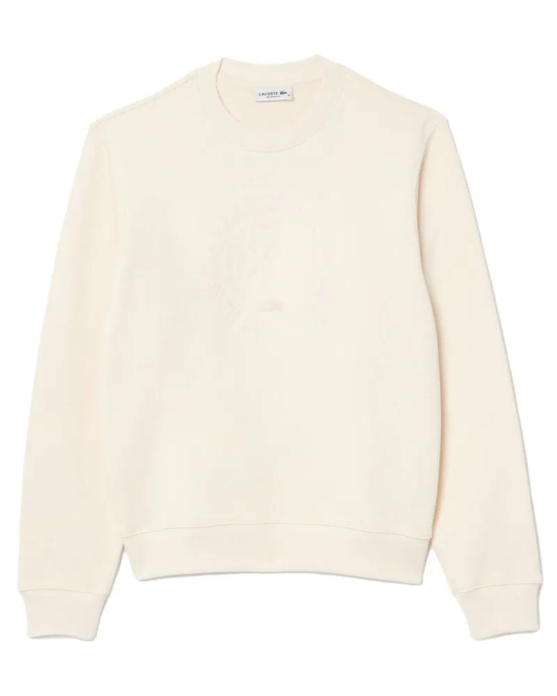 Lacoste Damen Sweatshirt Offwhite