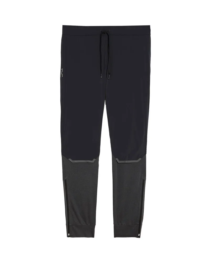 ON Herren Laufhose WEATHER PANTS Schwarz