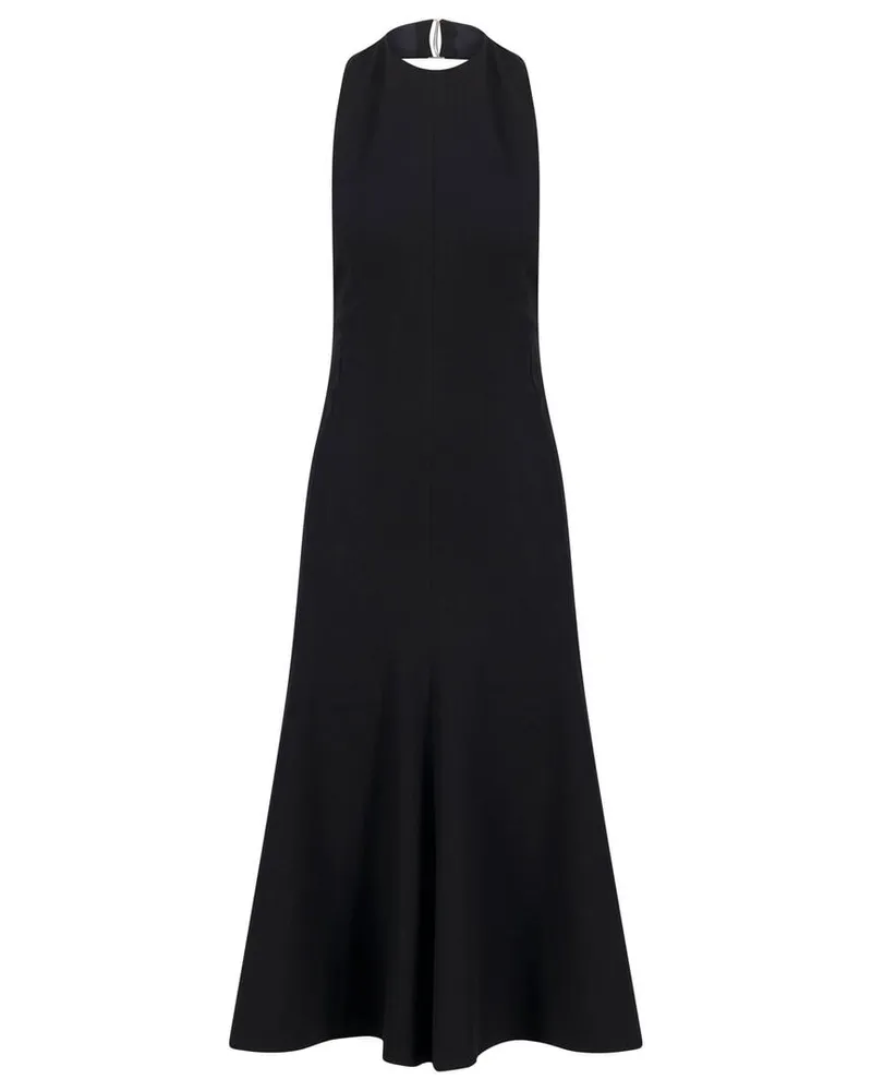 Jacquemus Damen Neckholderkleid FAVOLA Schwarz