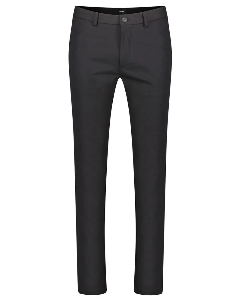 HUGO BOSS Herren Hose KAITON-ZIP Slim Fit Schwarz