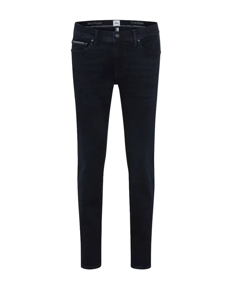 Brax Herren Jeans STYLE.CHRIS Slim Fit aus Baumwollmix Dark