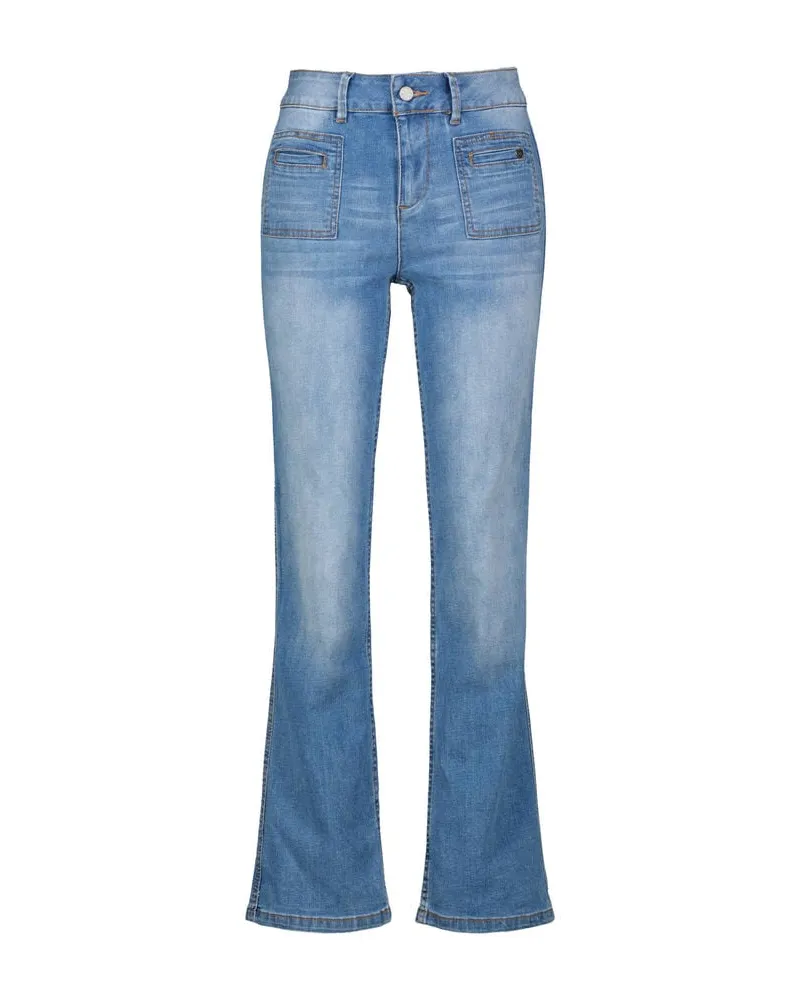Buena Vista Damen Jeans STELLA Straight Fit Blue