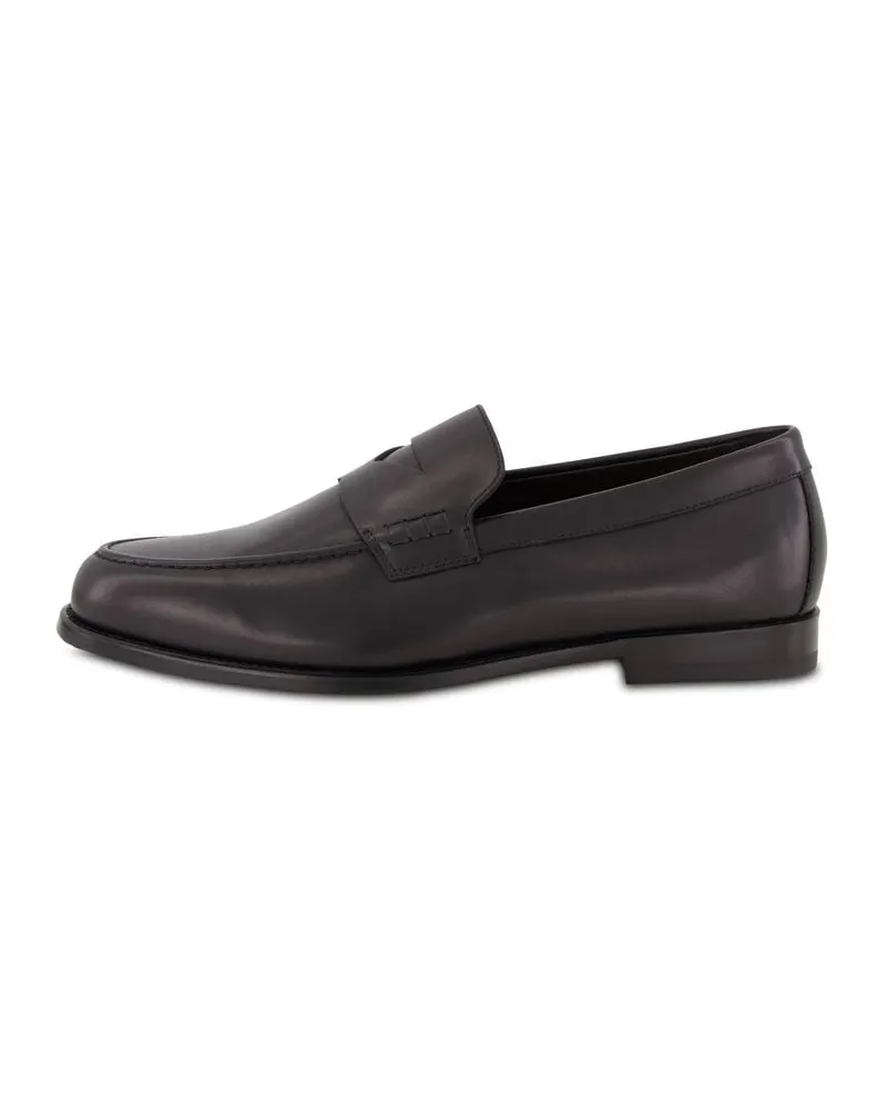 Doucal´s Herren Loafer MOCASSINO PENNY Schwarz