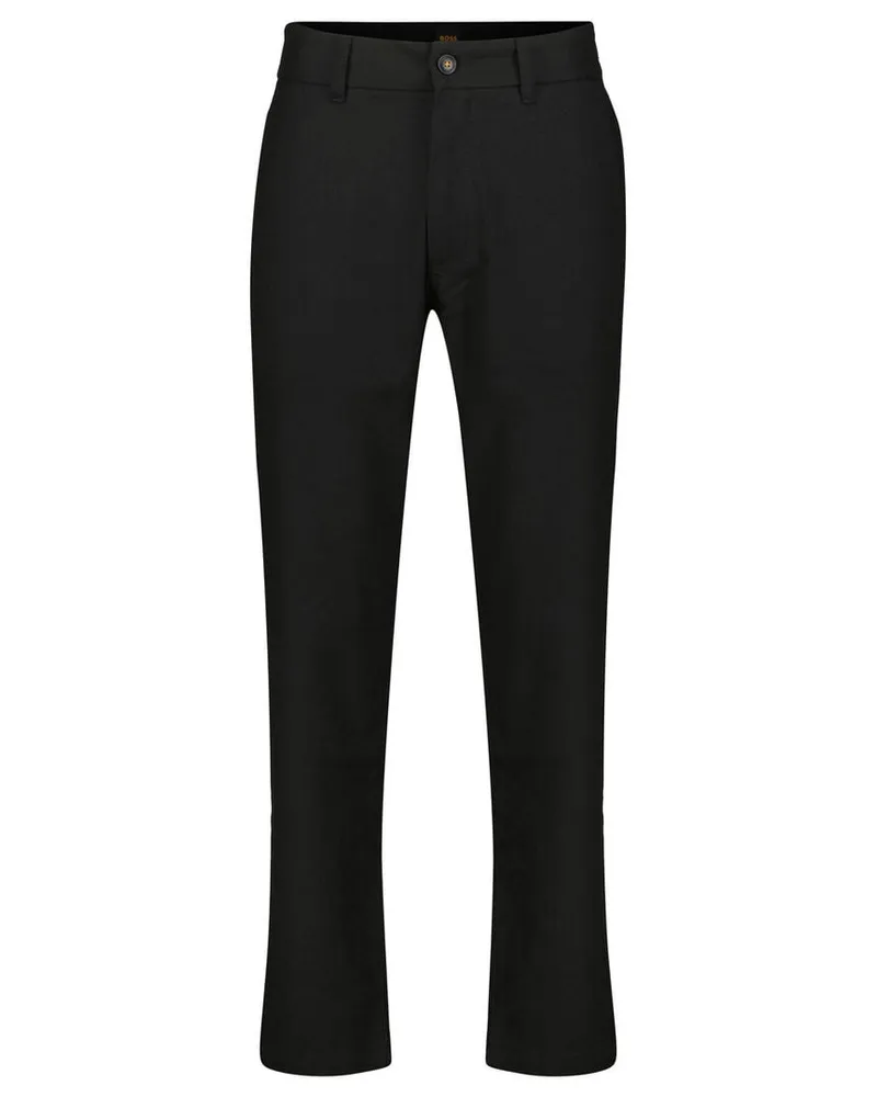 HUGO BOSS Herren Chino Tapered Fit Schwarz